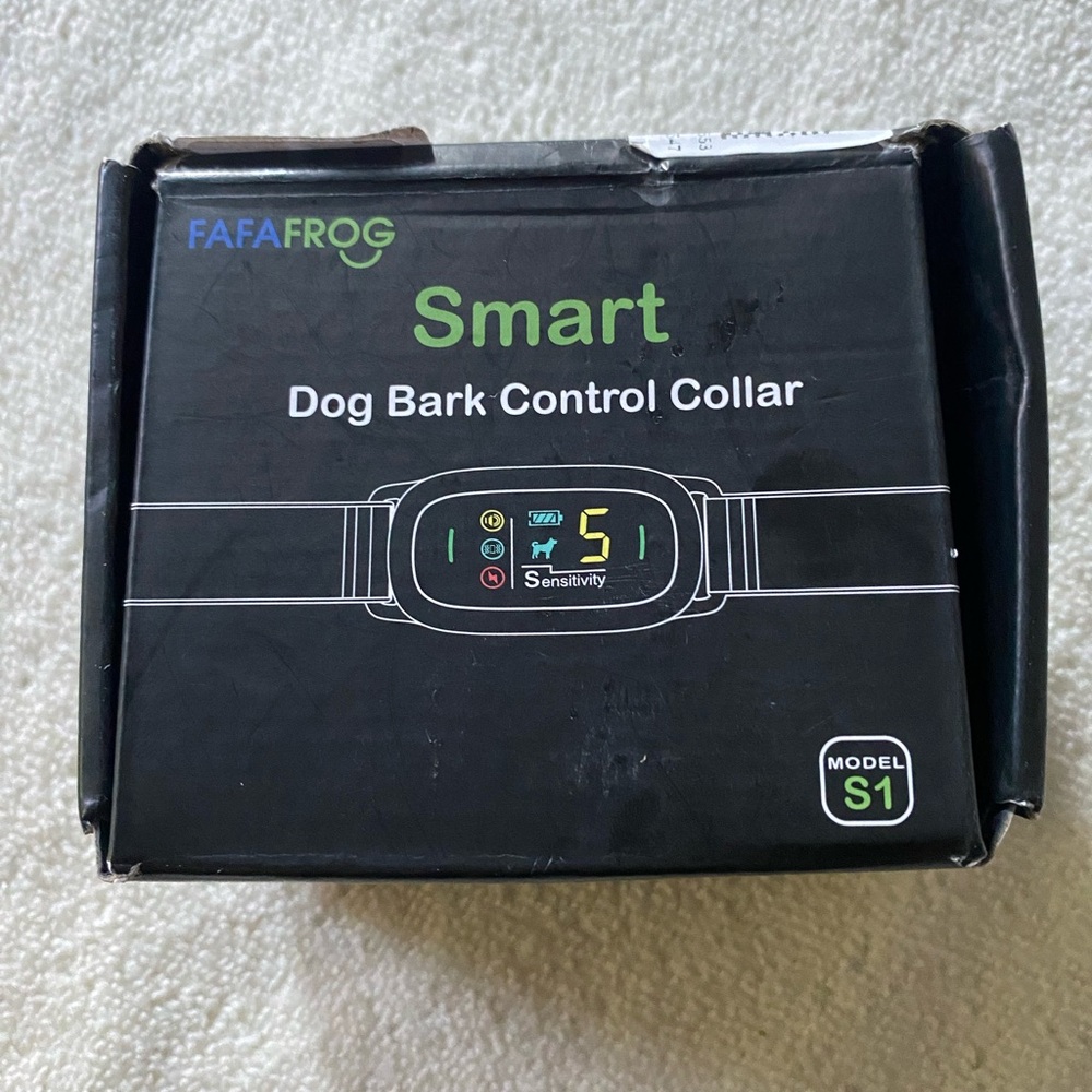Smart Dog Bark Control Collar - Black